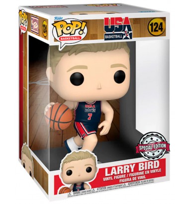 Funko POP! NBA SUPER SIZED 10" Larry Bird (1992 Team USA Navy Uniform)